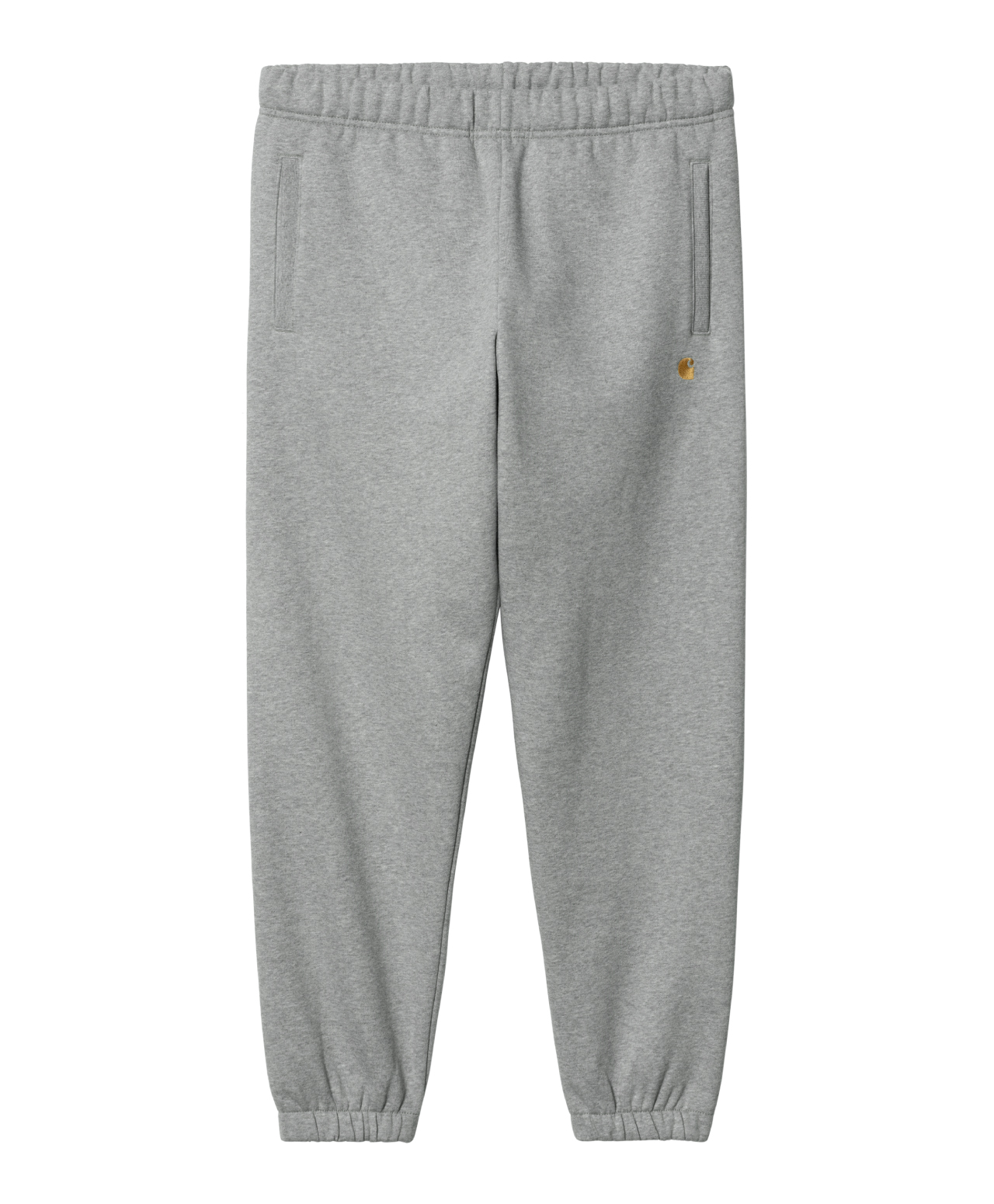 CARHARTT WIP CHASE SWEAT PANT GREY HEATHER/GOLD
