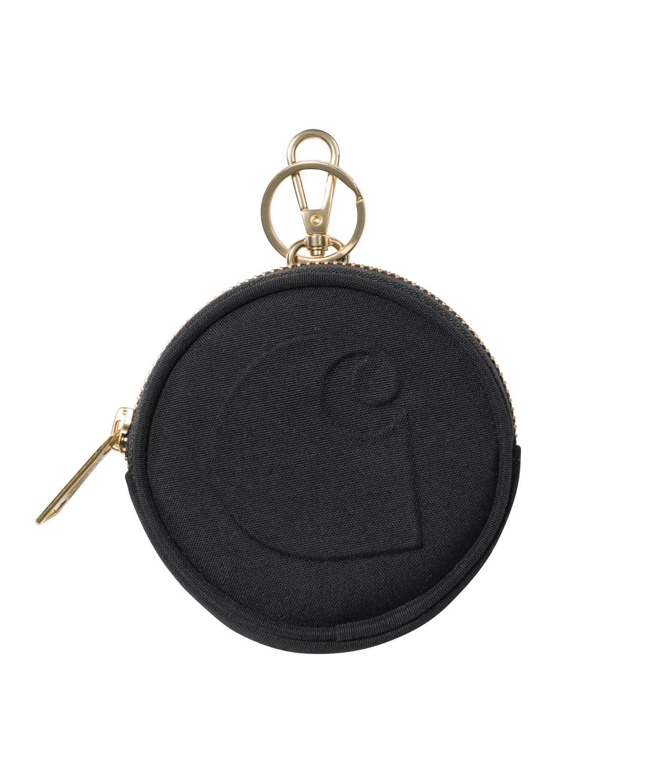 CARHARTT WIP CLARTON ZIP WALLET BLACK