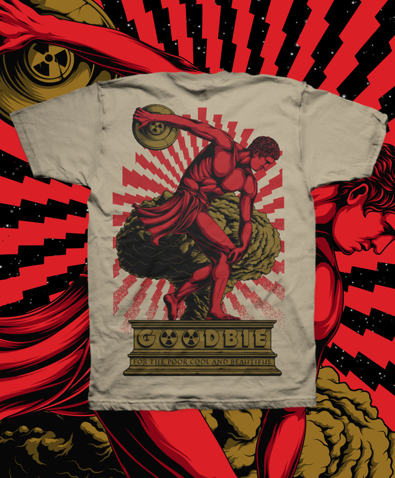 GOODBIE WAR GAMES NUCLEAR DISCMAN TEE CREAM
