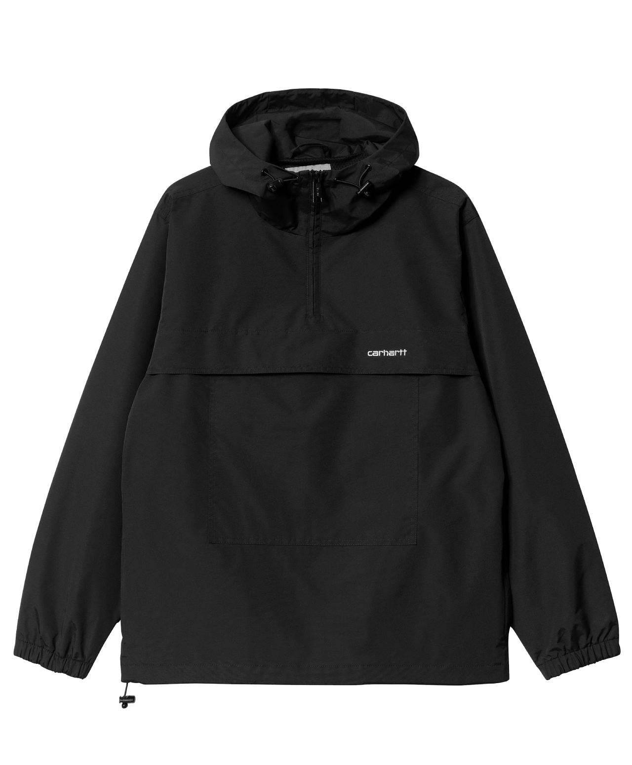 CARHARTT WIP WINDBREAKER PULLOVER BLACK/WHITE