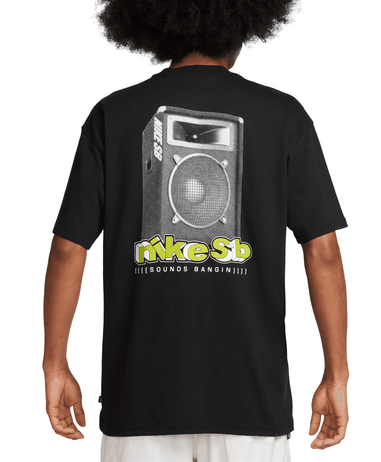 NIKE SB MAX 90 SOUNDS BANGIN TEE BLACK