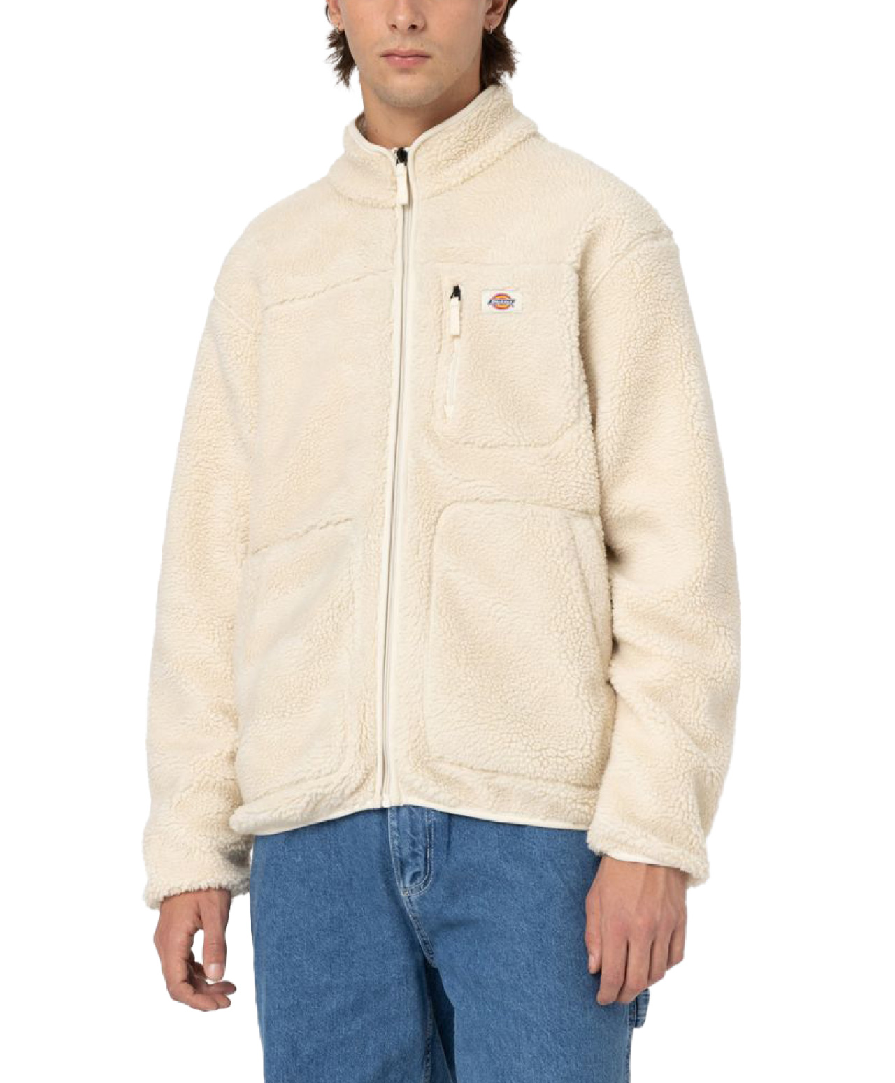 DICKIES MOUNT HOPE FLEECE WHITECAP GREY