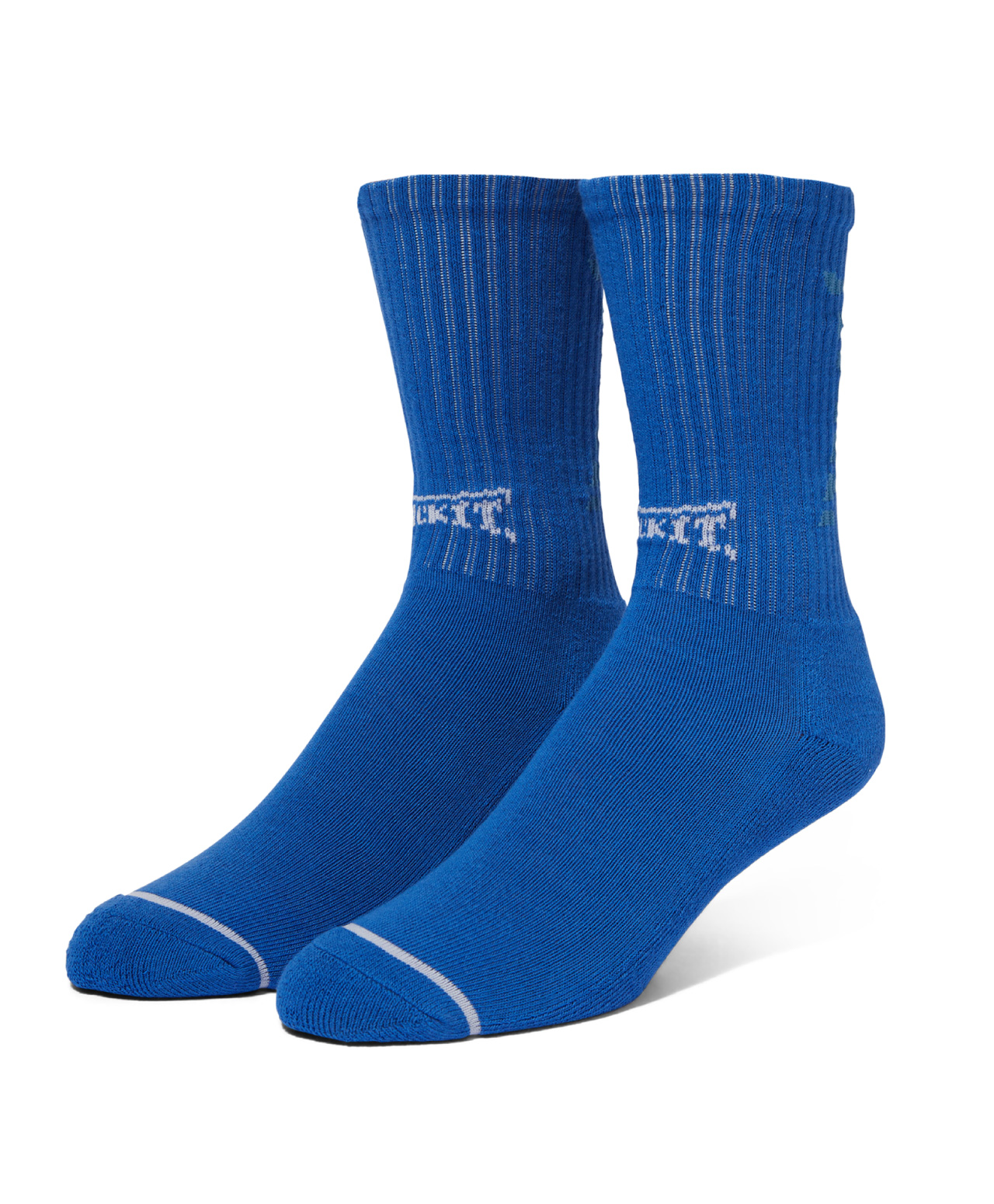 HUF ARCHED FUCK IT CREW SOCKS ROYAL BLUE
