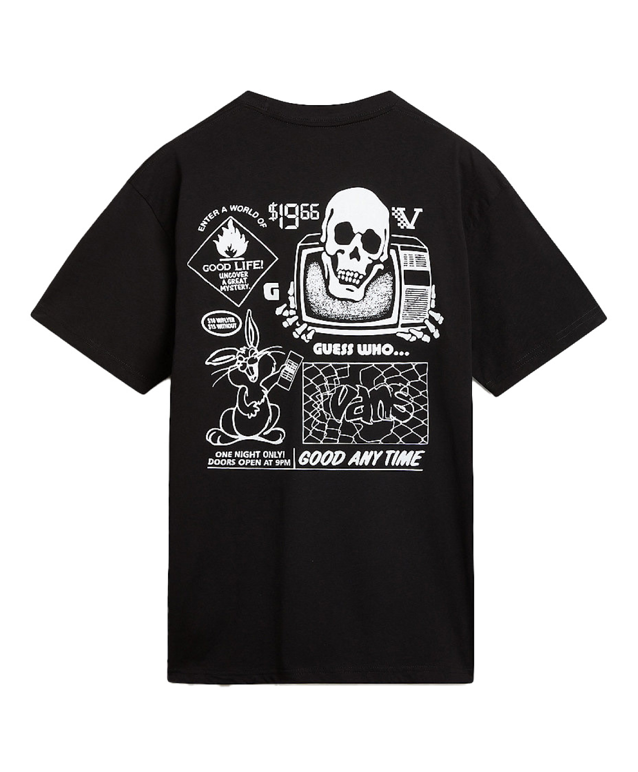 VANS CRAZY EDDY TEE BLACK