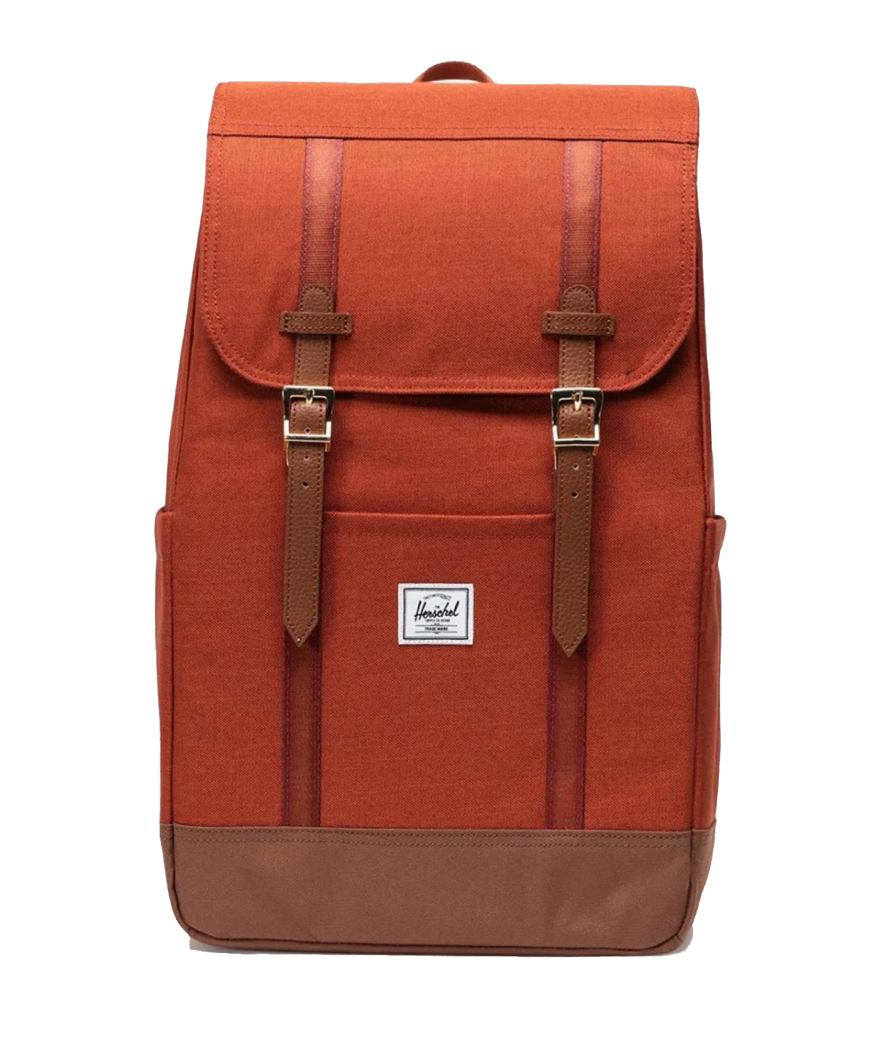 HERSCHEL RETREAT BACKPACK ARABIAN SPICE CROSSHATCH/SADDLE BROWN