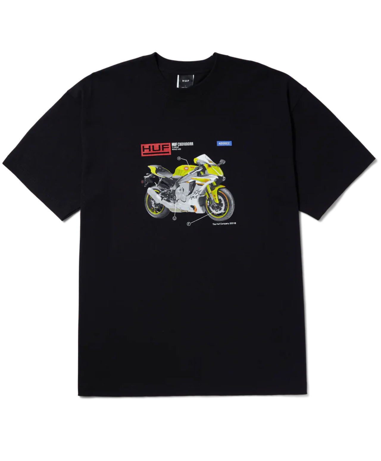 HUF 420CC TEE BLACK
