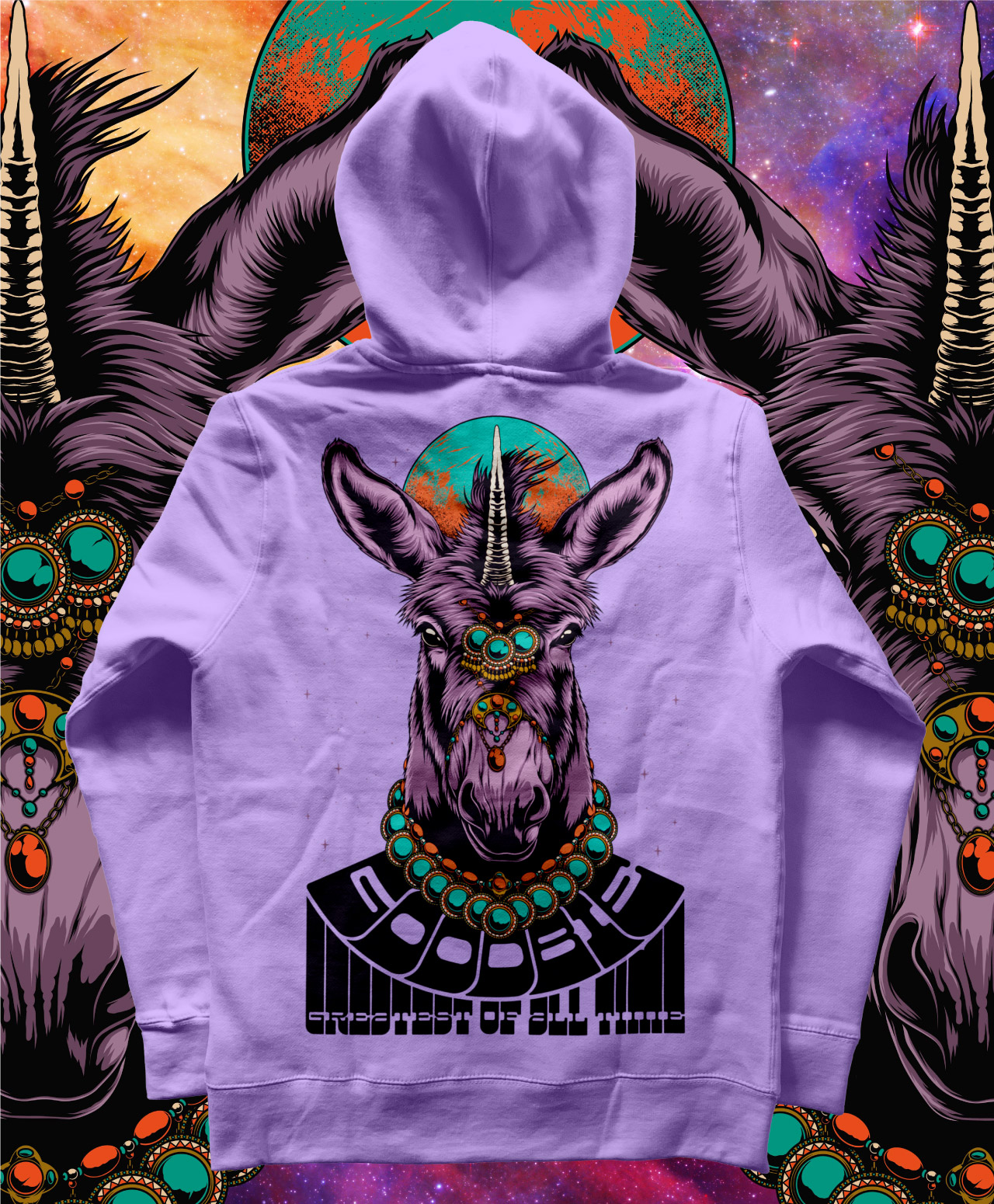 GOODBIE G.O.A.T UNIDONK PREMIUM HOOD LILAC