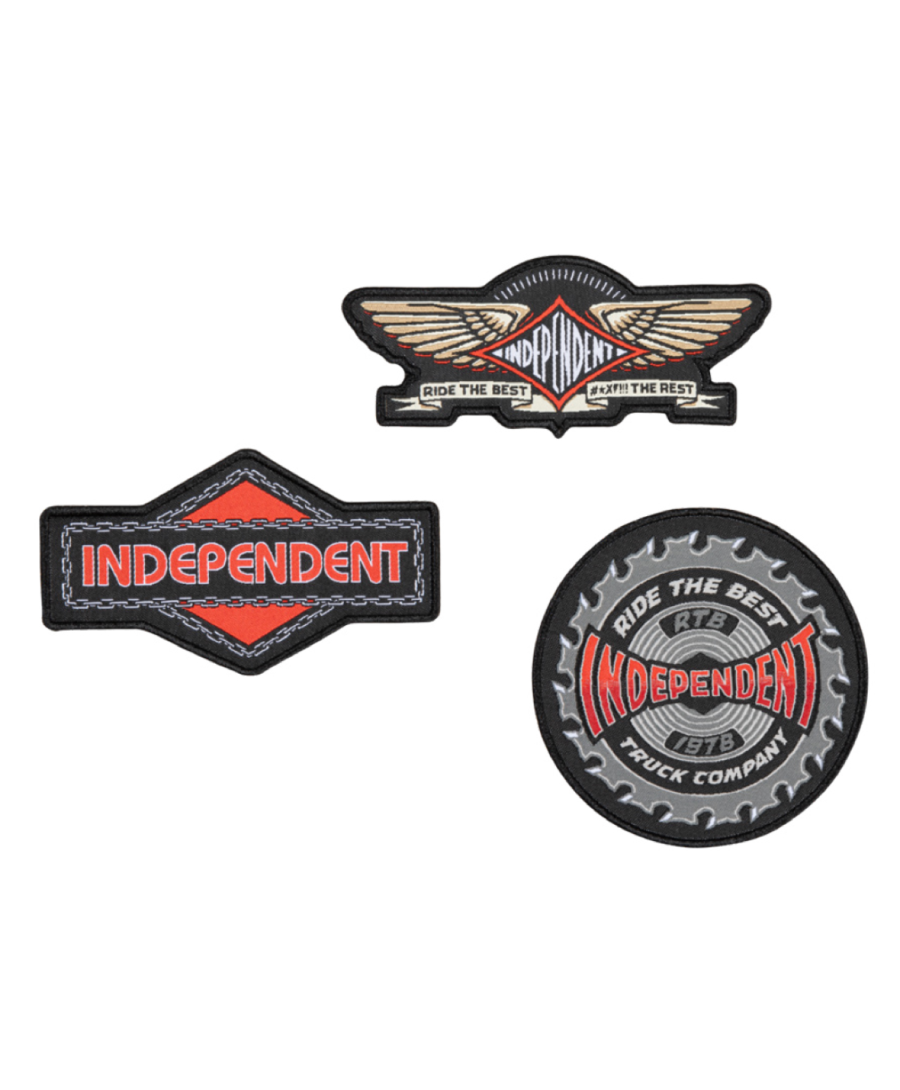 INDEPENDENT PATCH SET ASSORTED