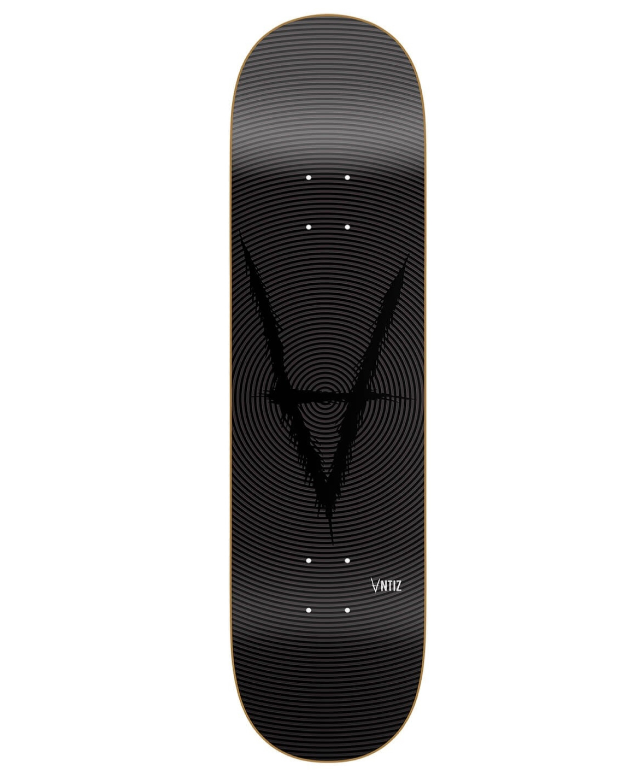 ANTIZ VERTIGO SKATE DECK BLACK