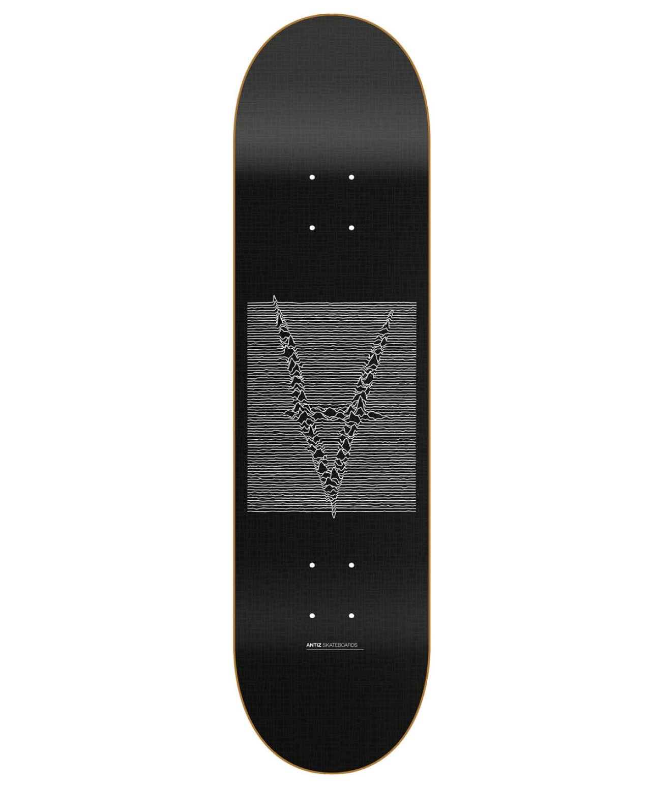 ANTIZ MUSIC SERIES - JOY DIVISION SKATE DECK BLACK