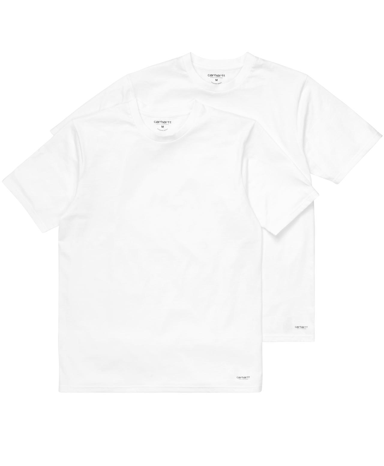 CARHARTT WIP STANDARD CREW NECK TEE 2-PACK WHITE