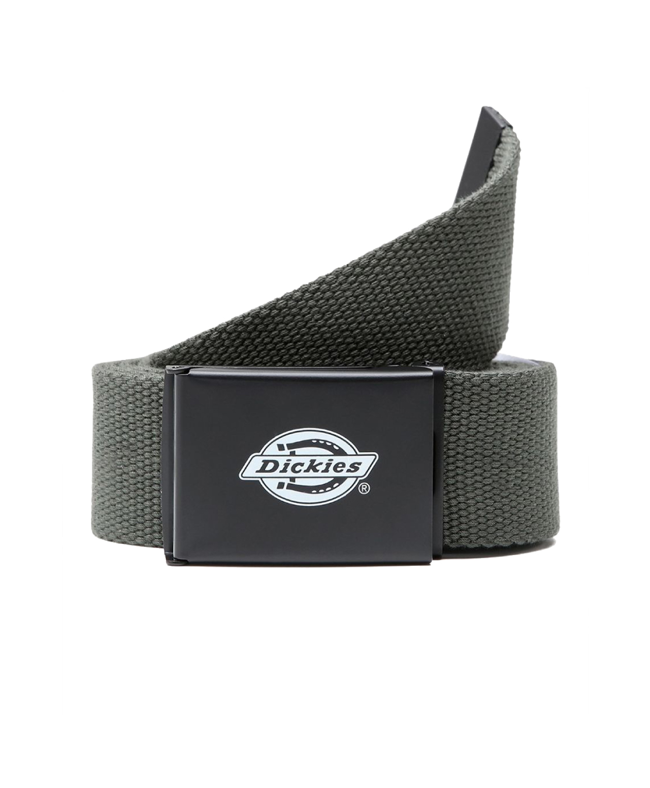 DICKIES ORCUTT WEBBING BELT OLIVE GREEN