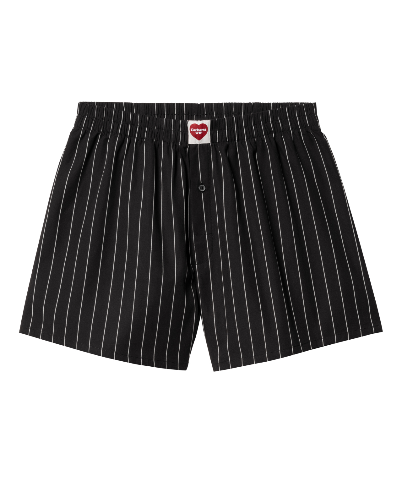 CARHARTT WIP COTTON BOXER SEATON STRIPE BLACK/WAX