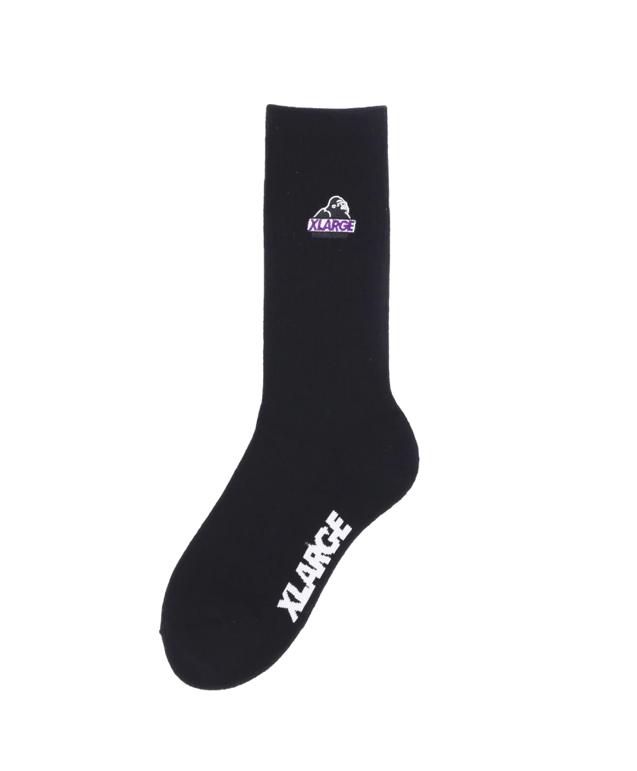 XLARGE EMBROIDERED OG SOCKS BLACK