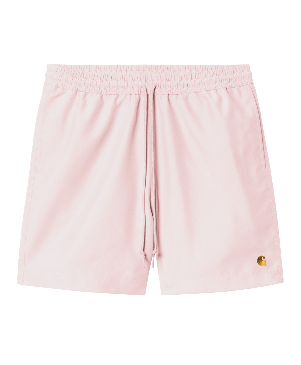 CARHARTT WIP CHASE SWIM TRUNKS AIR PINK/GOLD