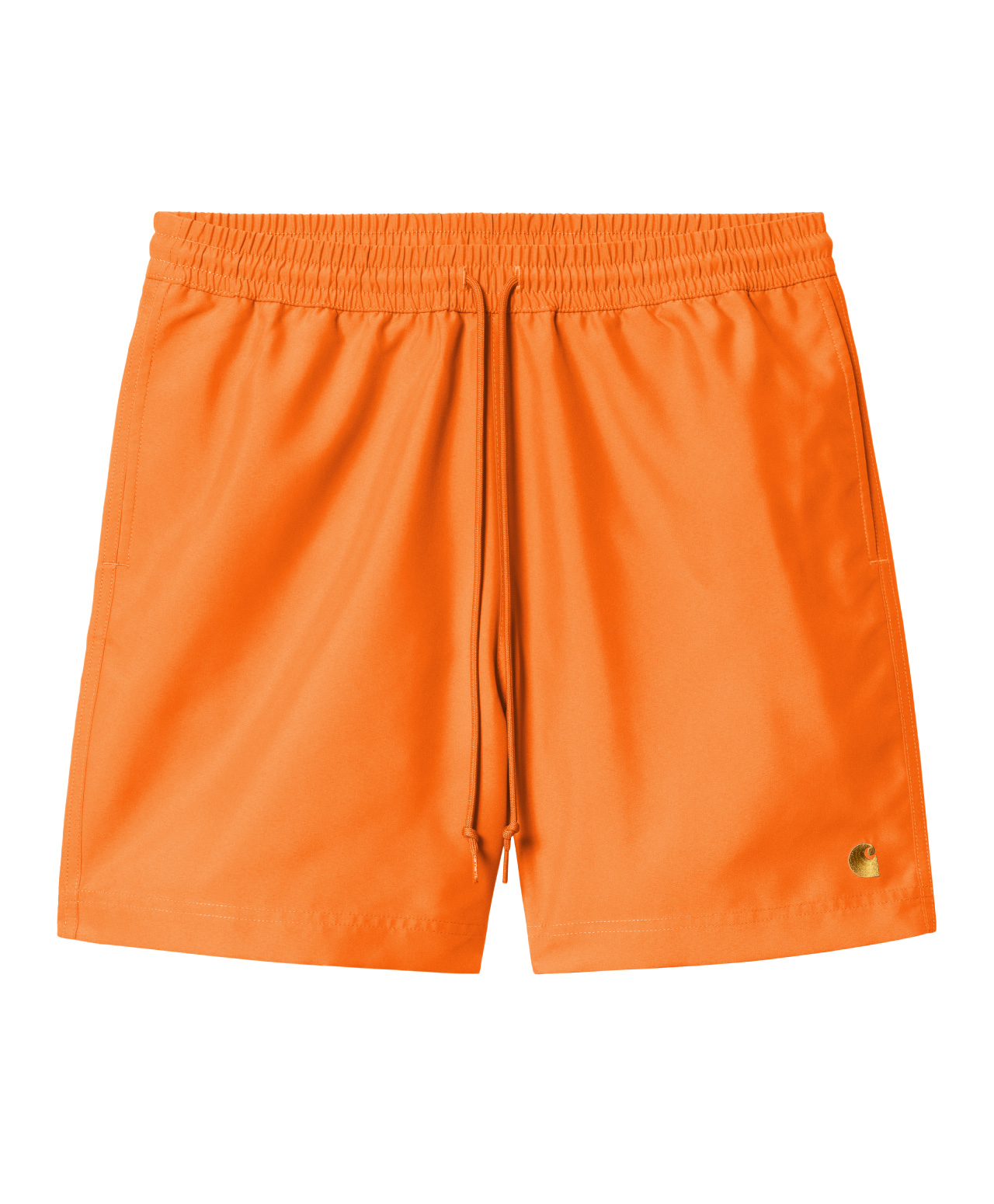 CARHARTT WIP CHASE SWIM TRUNKS PUMPKIN/GOLD