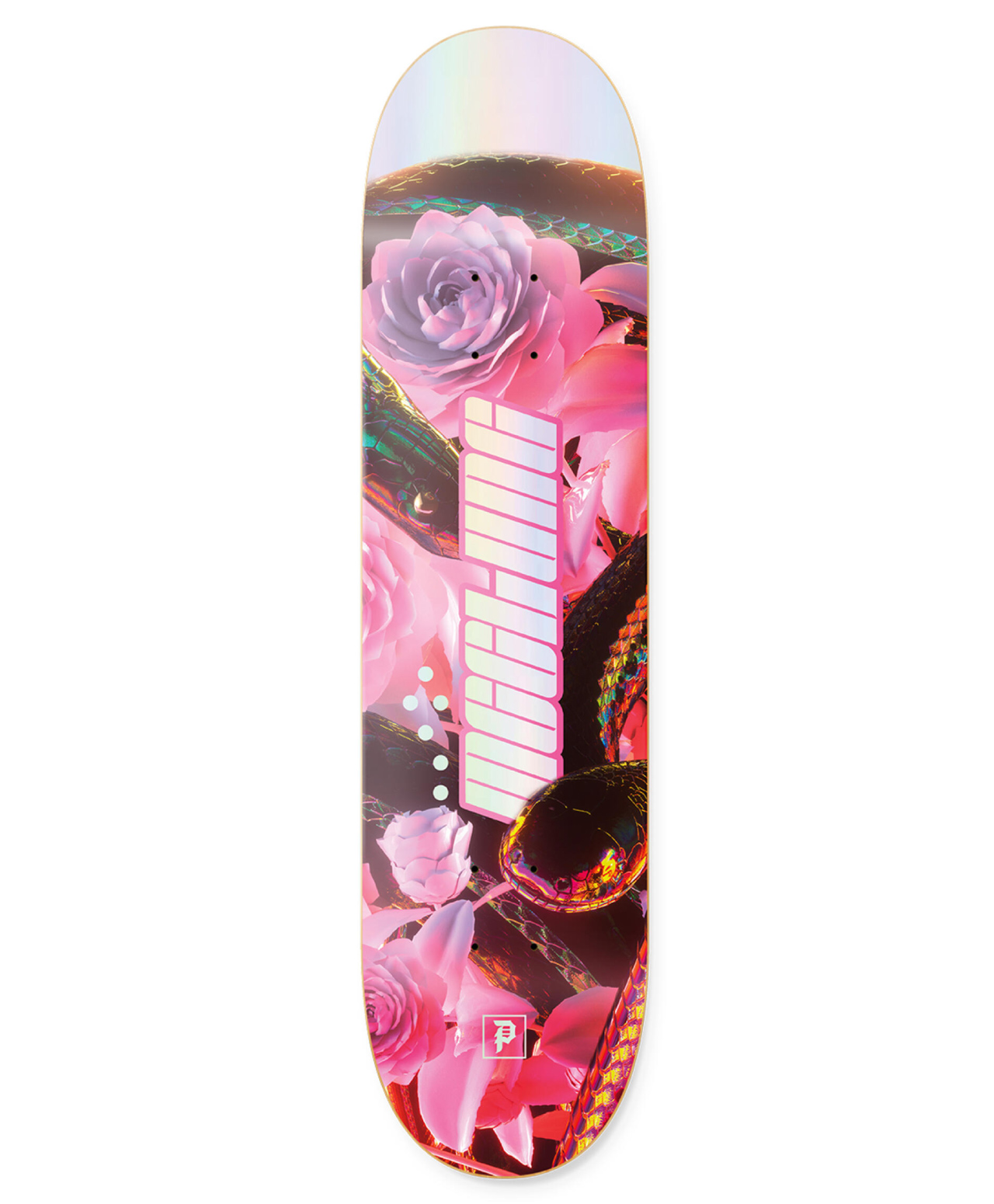PRIMITIVE MCCLUNG POISON SKATE DECK 8.125 PINK