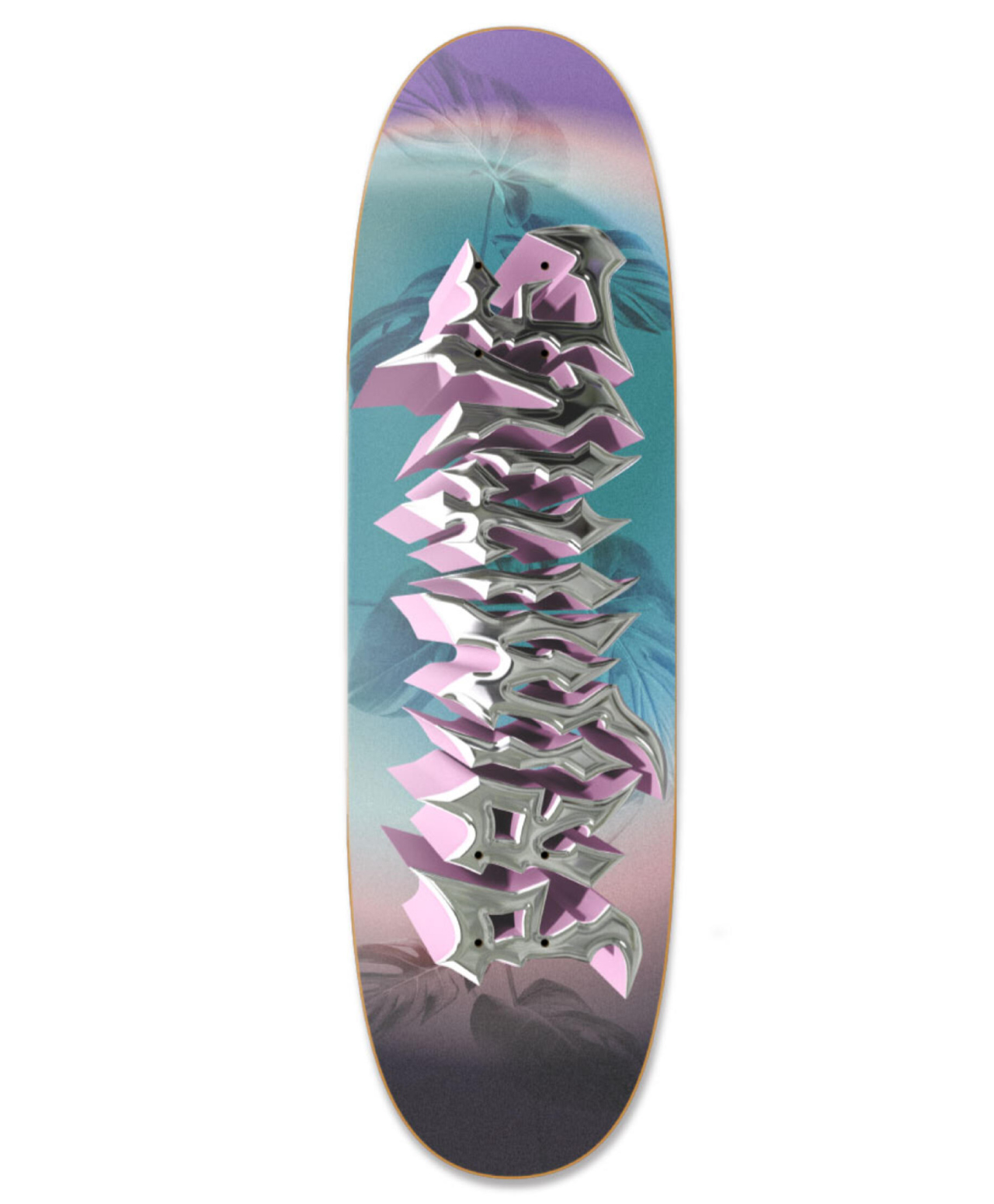 PRIMITIVE JUNGLE EGG SKATE DECK 8.75 MULTI