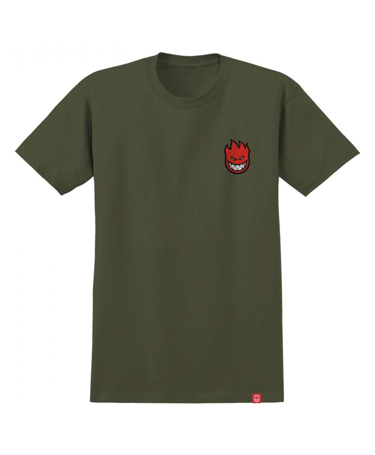SPITFIRE LIL BIGHEAD FILL TEE GREEN