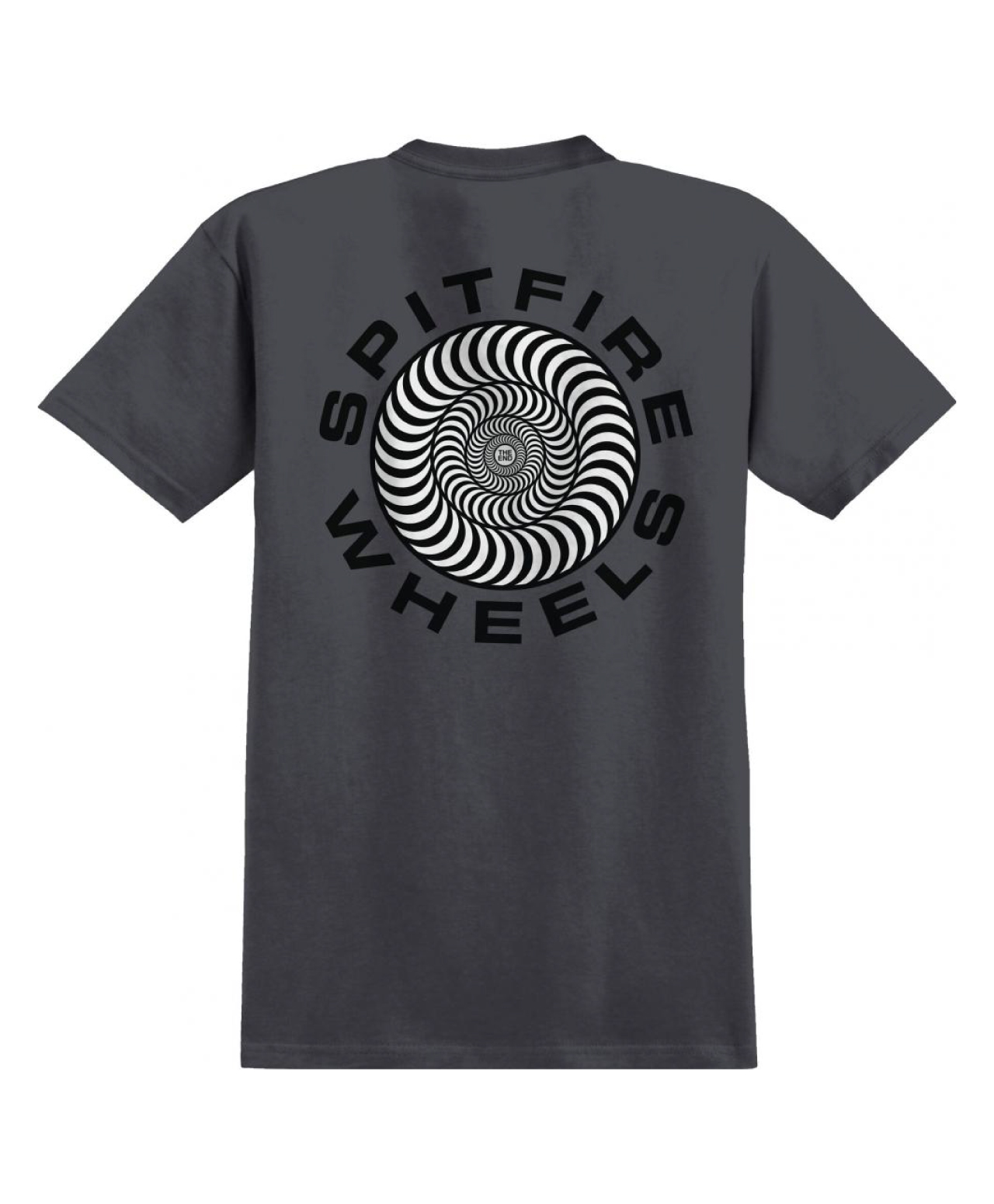 SPITFIRE CLASSIC 87 SWIRL FILL TEE CHARCOAL