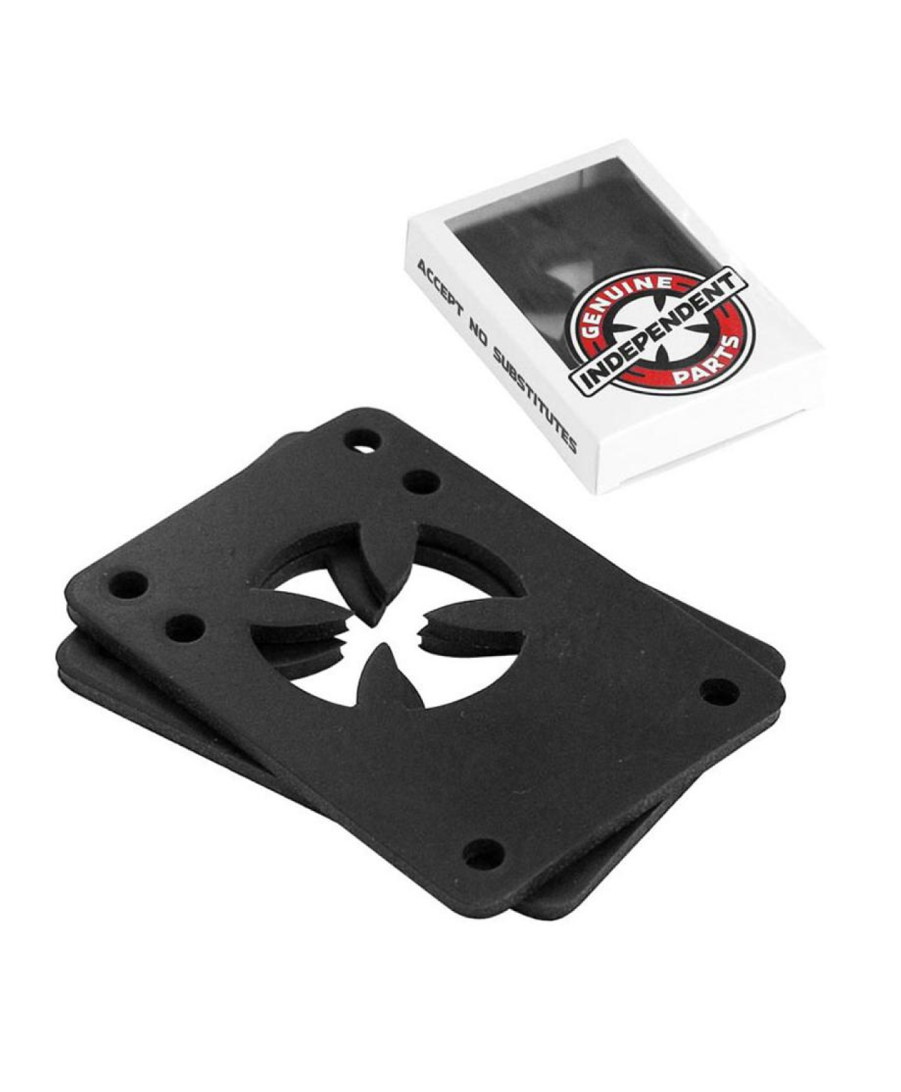 INDEPENDENT 1/8 RISER SHOCK PADS BLACK