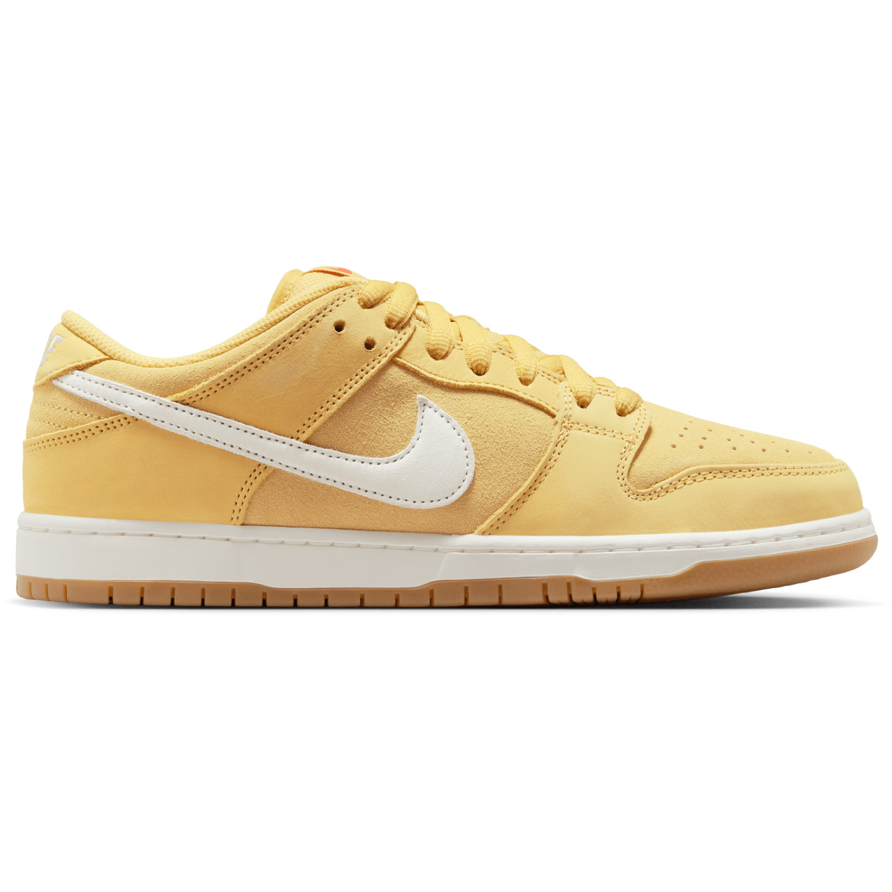 NIKE SB ORANGE LABEL DUNK LOW PRO SATURN GOLD/SAIL-SOLAR FLARE