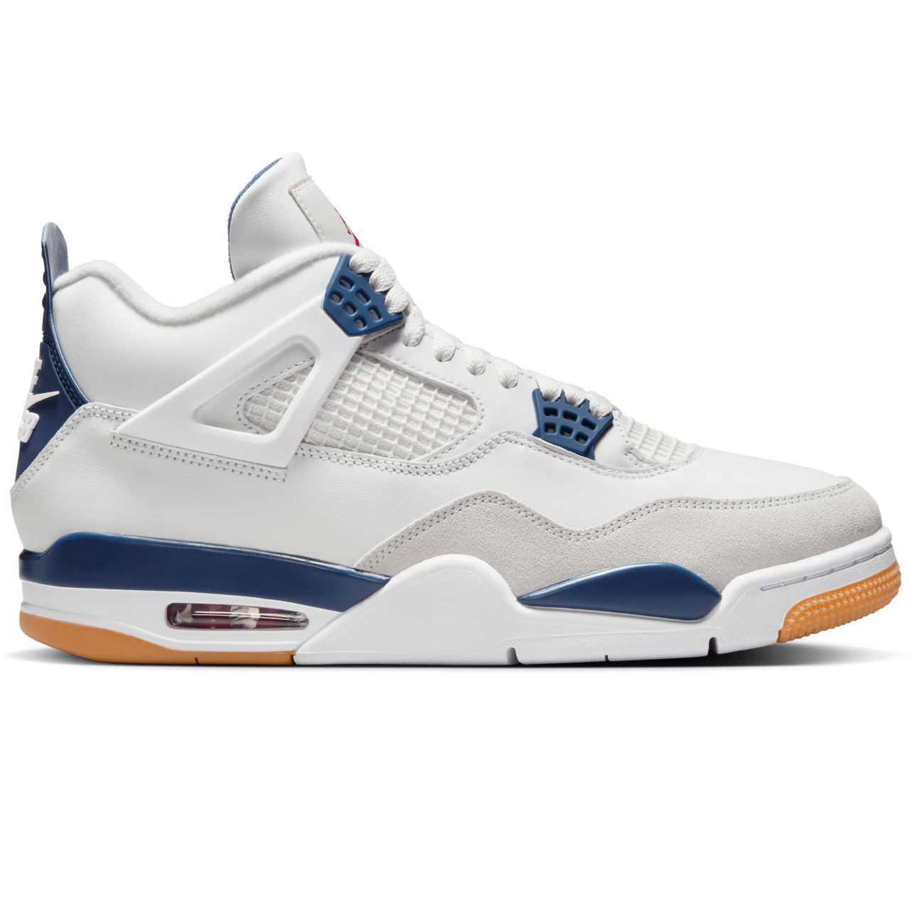 NIKE SB X AIR JORDAN 4 NAVY SUMMIT WHITE/WHITE-NAVY-NEUTRAL GREY