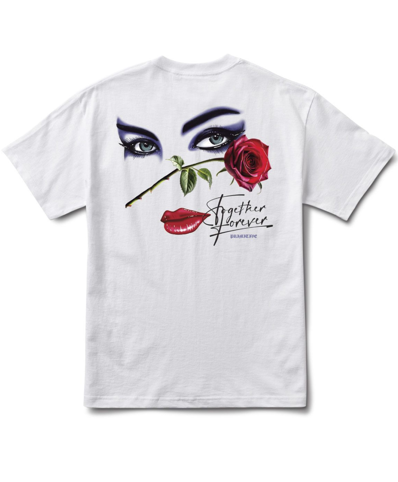PRIMITIVE CRUSH HEAVYWEIGHT TEE WHITE