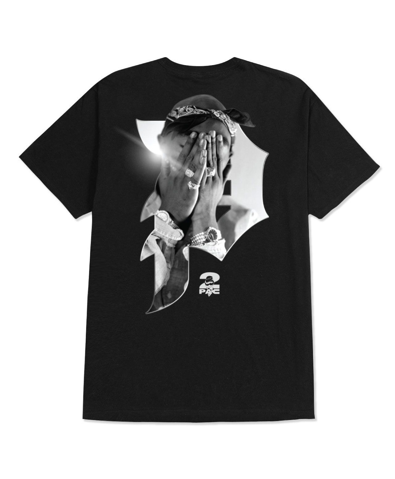 PRIMITIVE X 2PAC BRILLIANCE TEE BLACK
