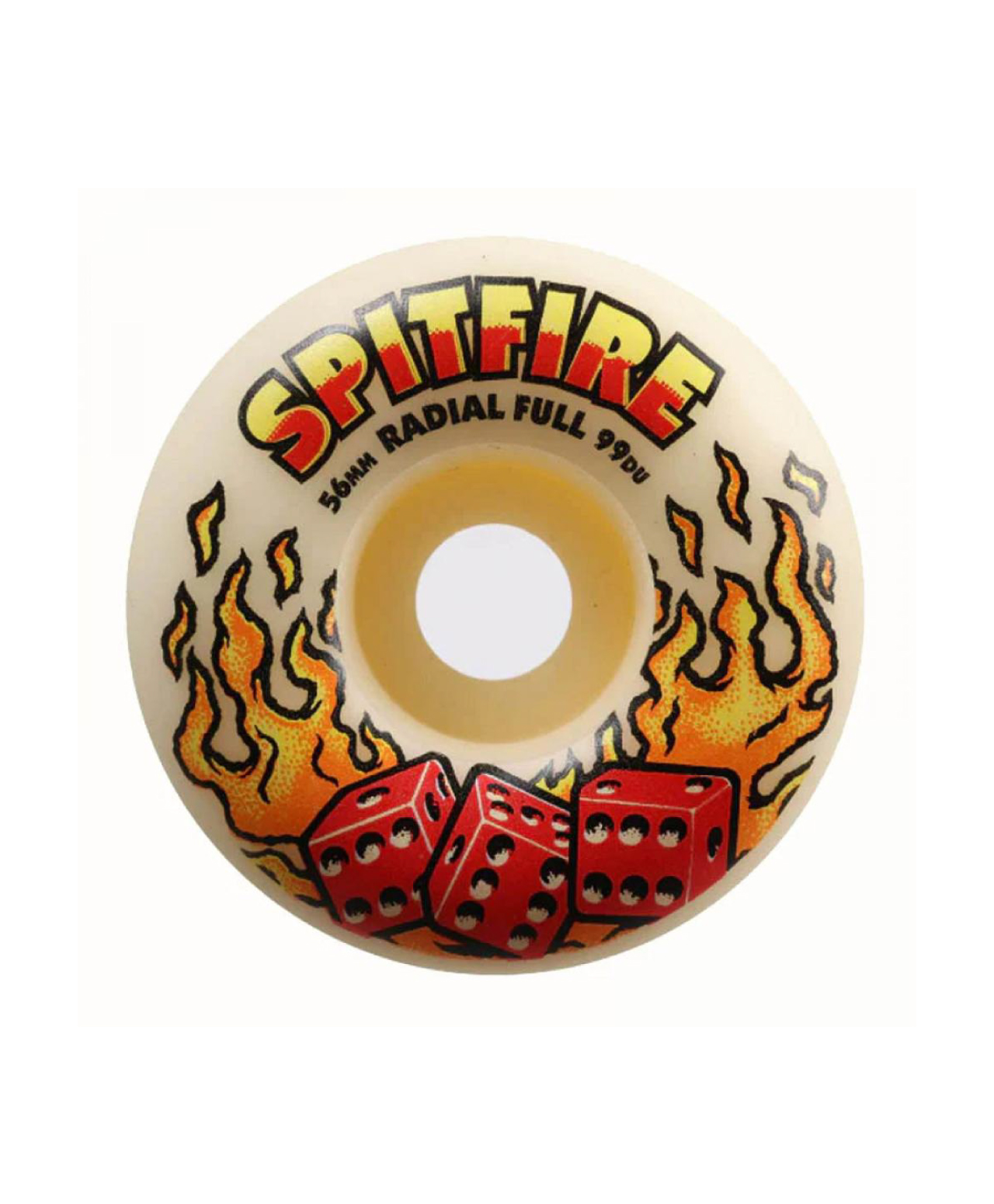 SPITFIRE FORMULA FOUR WHEELS F4 99 HOT HAND RADIAL FULL 60MM NATURAL