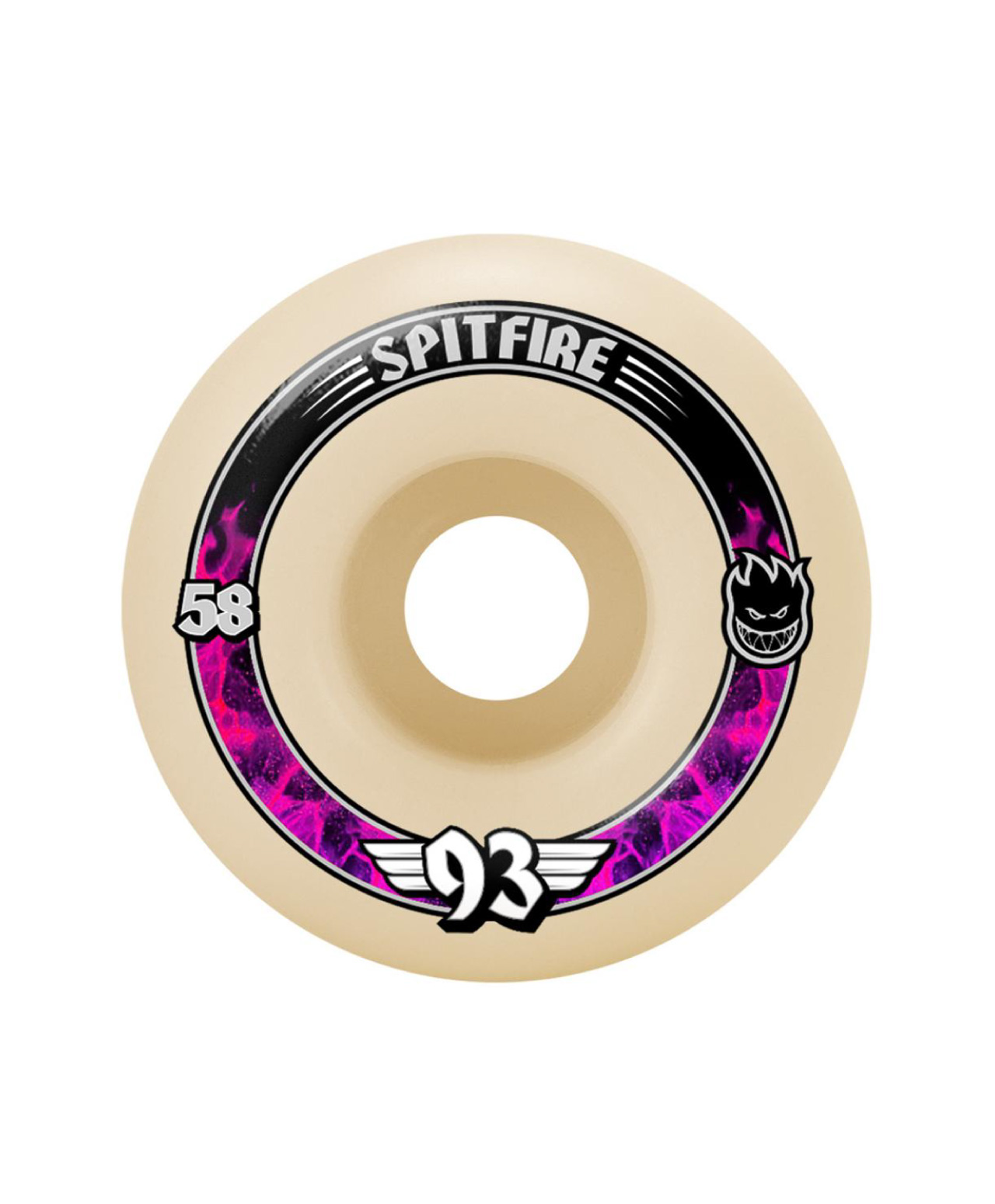 SPITFIRE FORMULA FOUR WHEELS RADIAL 93DU 58MM WHITE