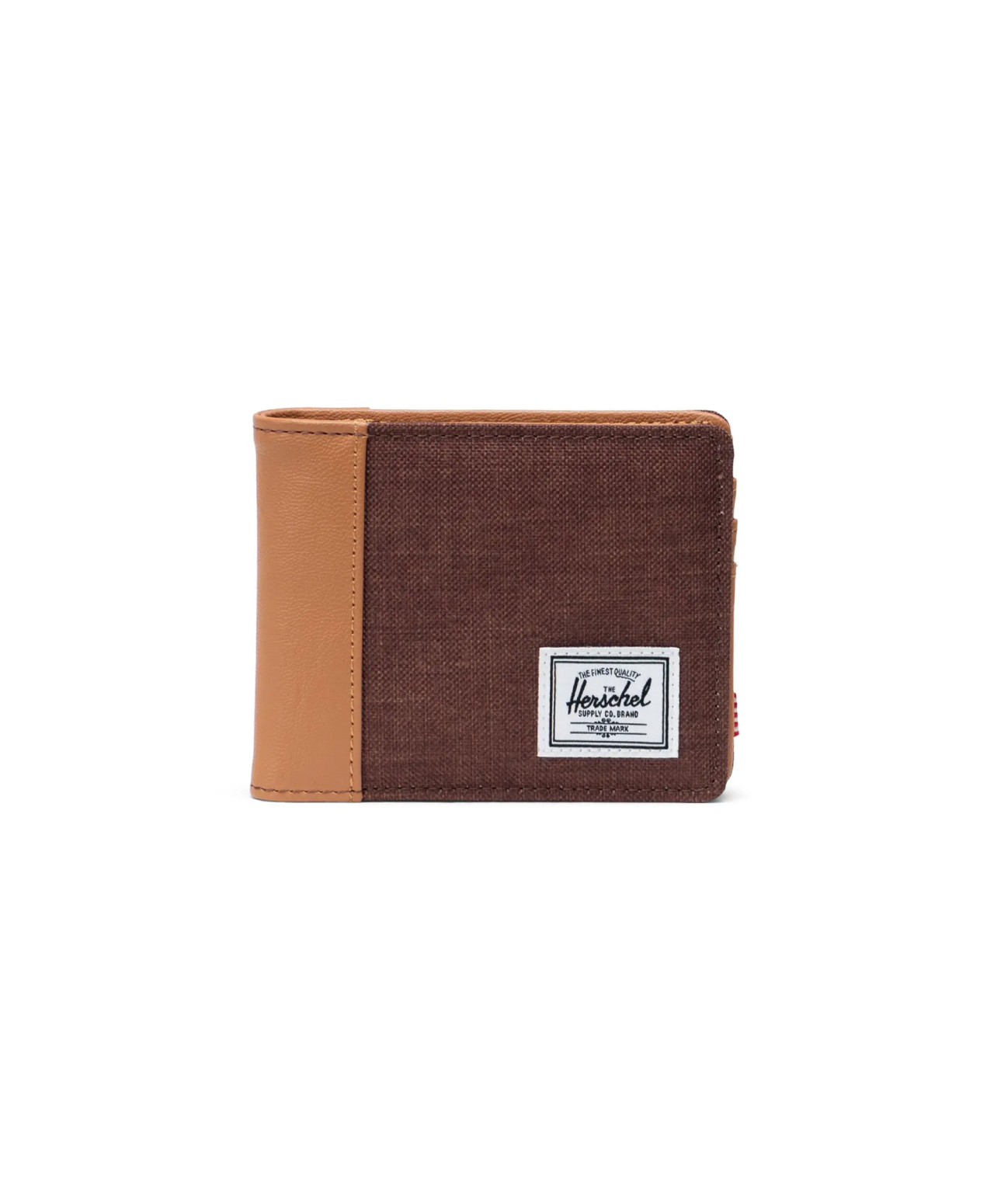 HERSCHEL HANK WALLET POTTING SOIL CROSSHATCH/NATURAL