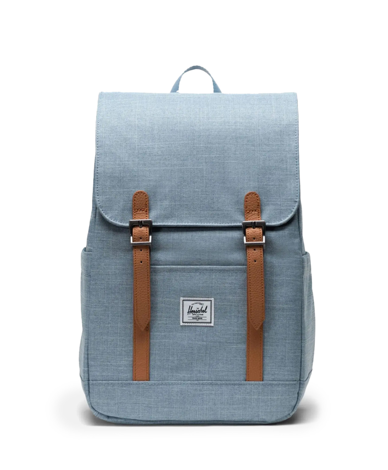 HERSCHEL RETREAT SMALL BACKPACK ASHLEY BLUE CROSSHATCH