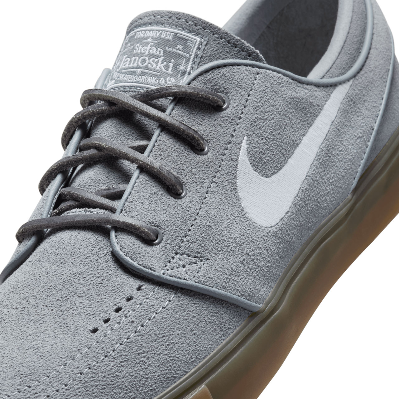 nike sb janoski grey and white