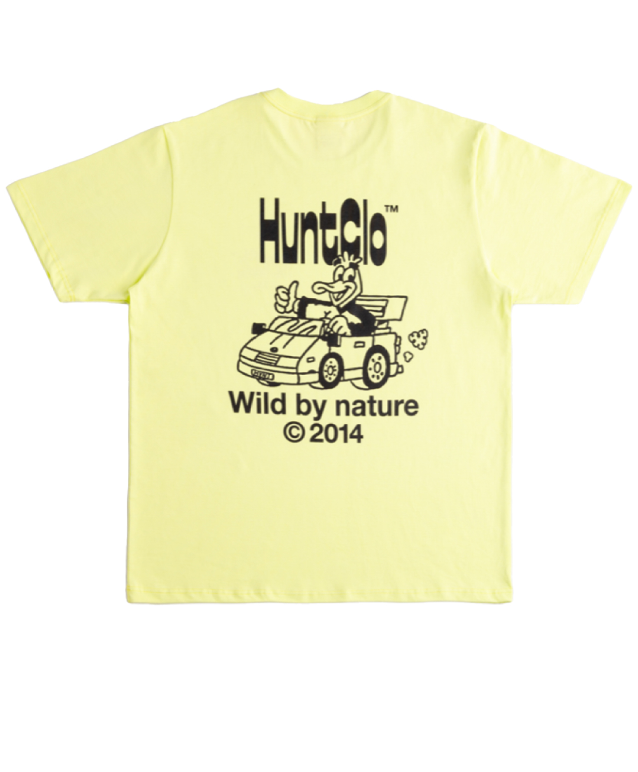 HVNT WILD BY NATURE TEE LIME