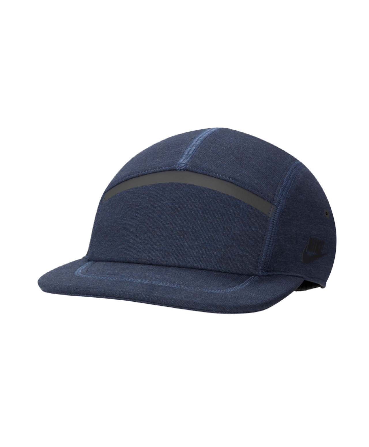 NIKE FLY UNSTRUCTURED TECH FLEECE CAP OBSIDIAN HEATHER/BLACK