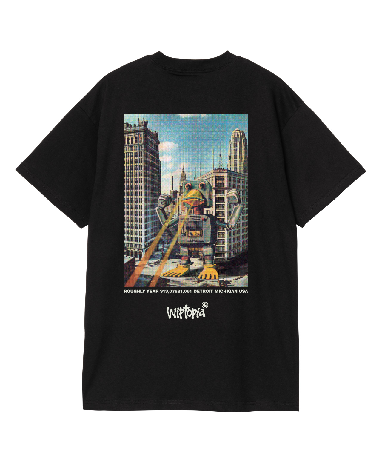 CARHARTT WIP WIPTOPIA TEE BLACK