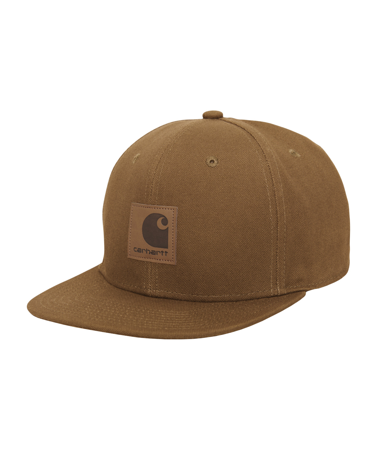 CARHARTT WIP LOGO CAP HAMILTON BROWN