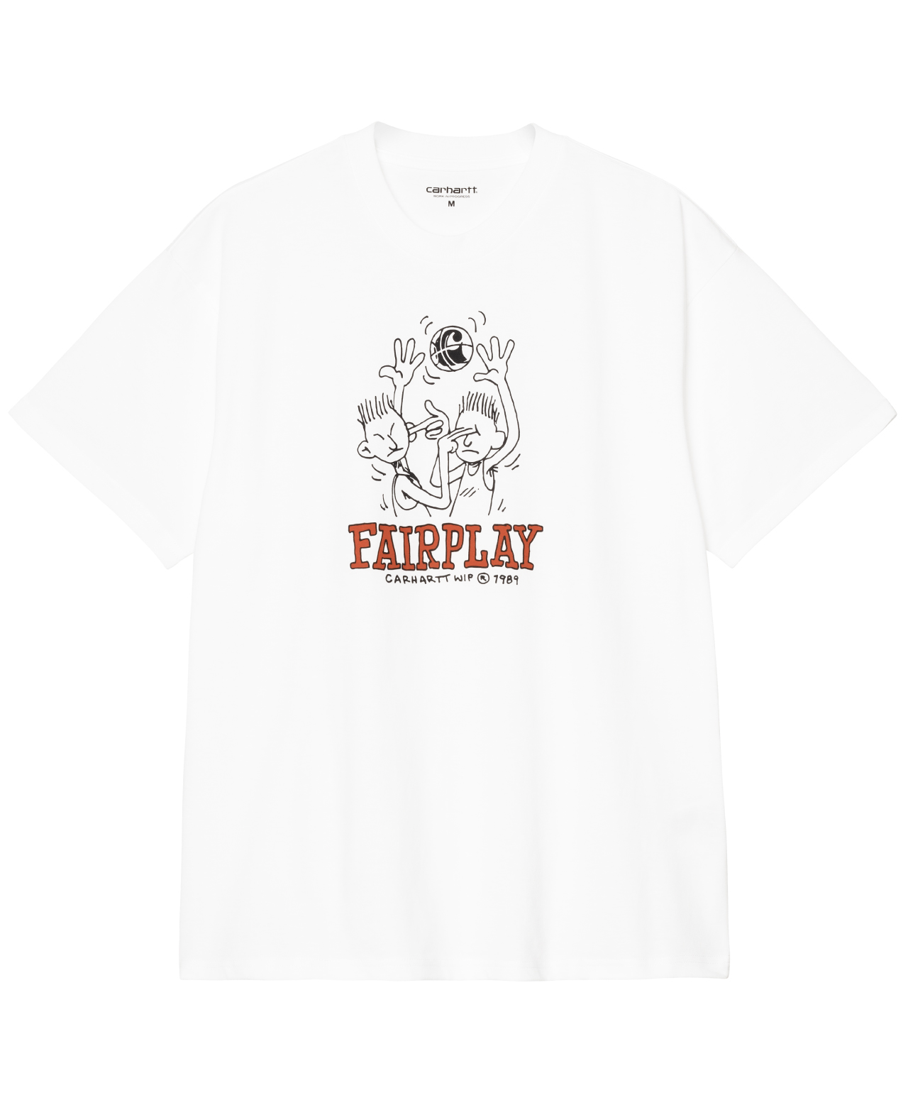 CARHARTT WIP FAIRPLAY TEE WHITE