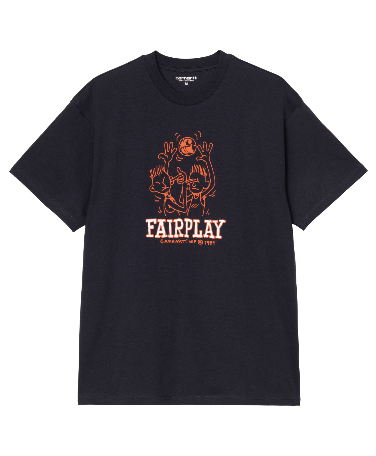CARHARTT WIP FAIRPLAY TEE DARK NAVY