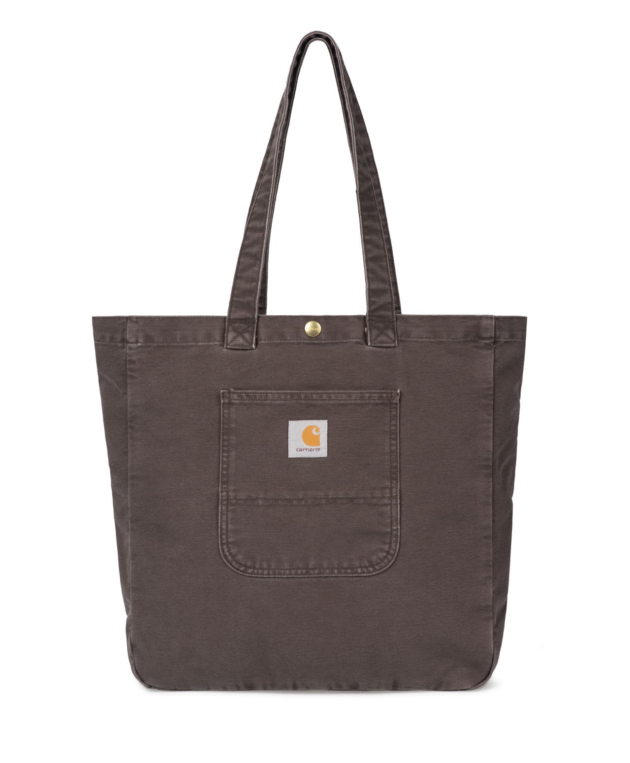 CARHARTT WIP BAYFIELD TOTE BAG TOBACCO STONE CANVAS