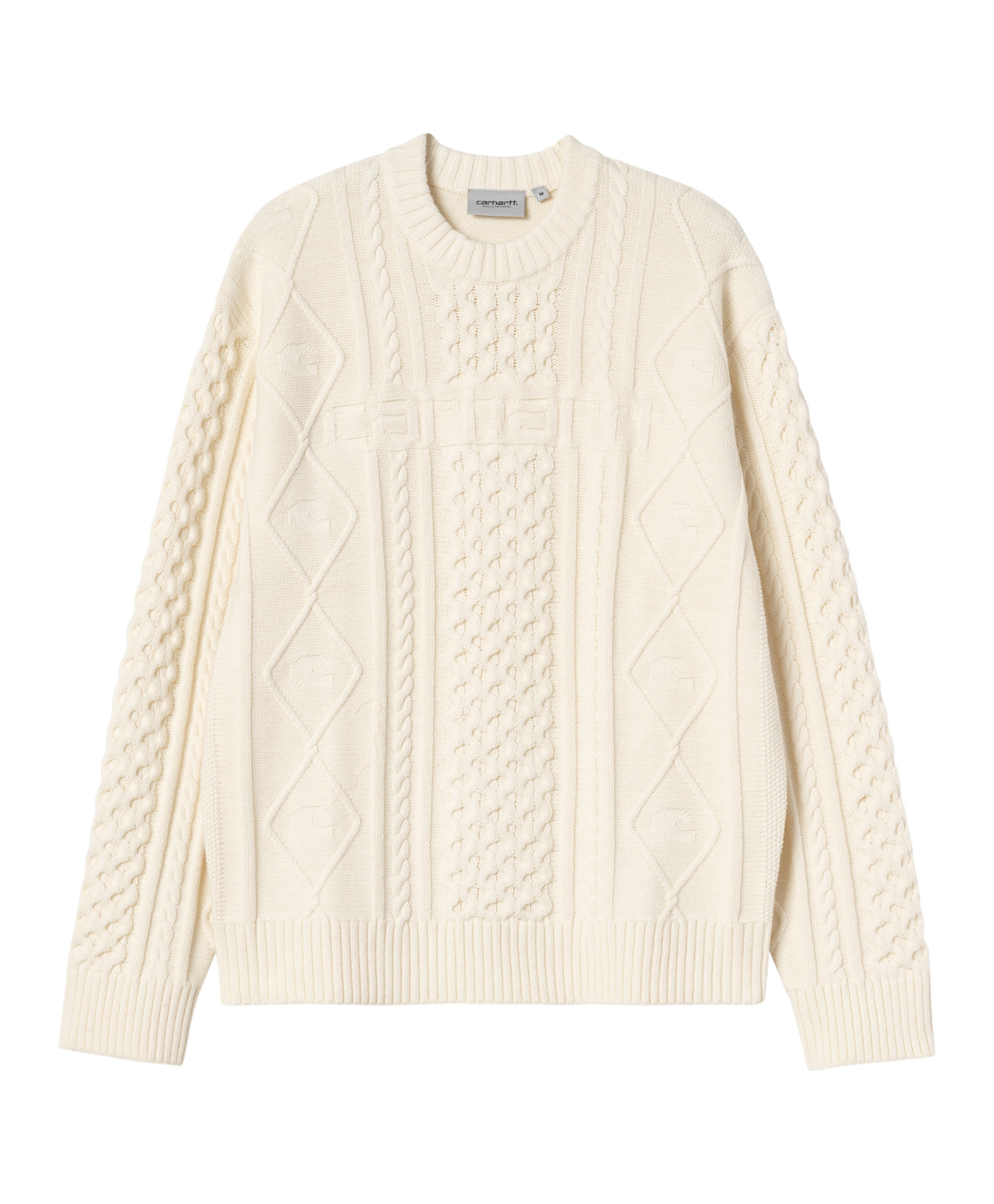 CARHARTT WIP SHAWN SWEATER NATURAL