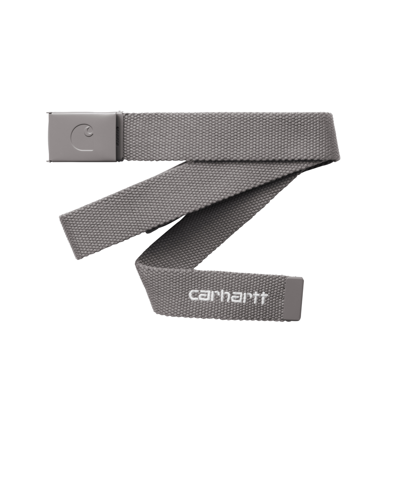 CARHARTT WIP C-LOGO BELT TONAL PORPHYRY/WHITE