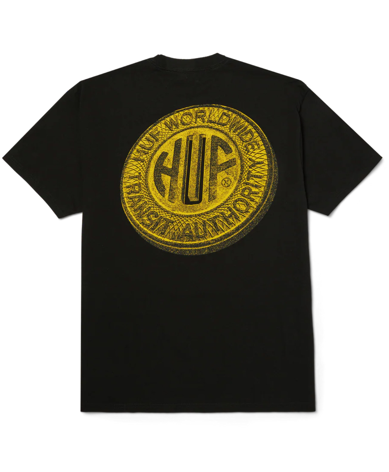 HUF TOKEN TEE BLACK
