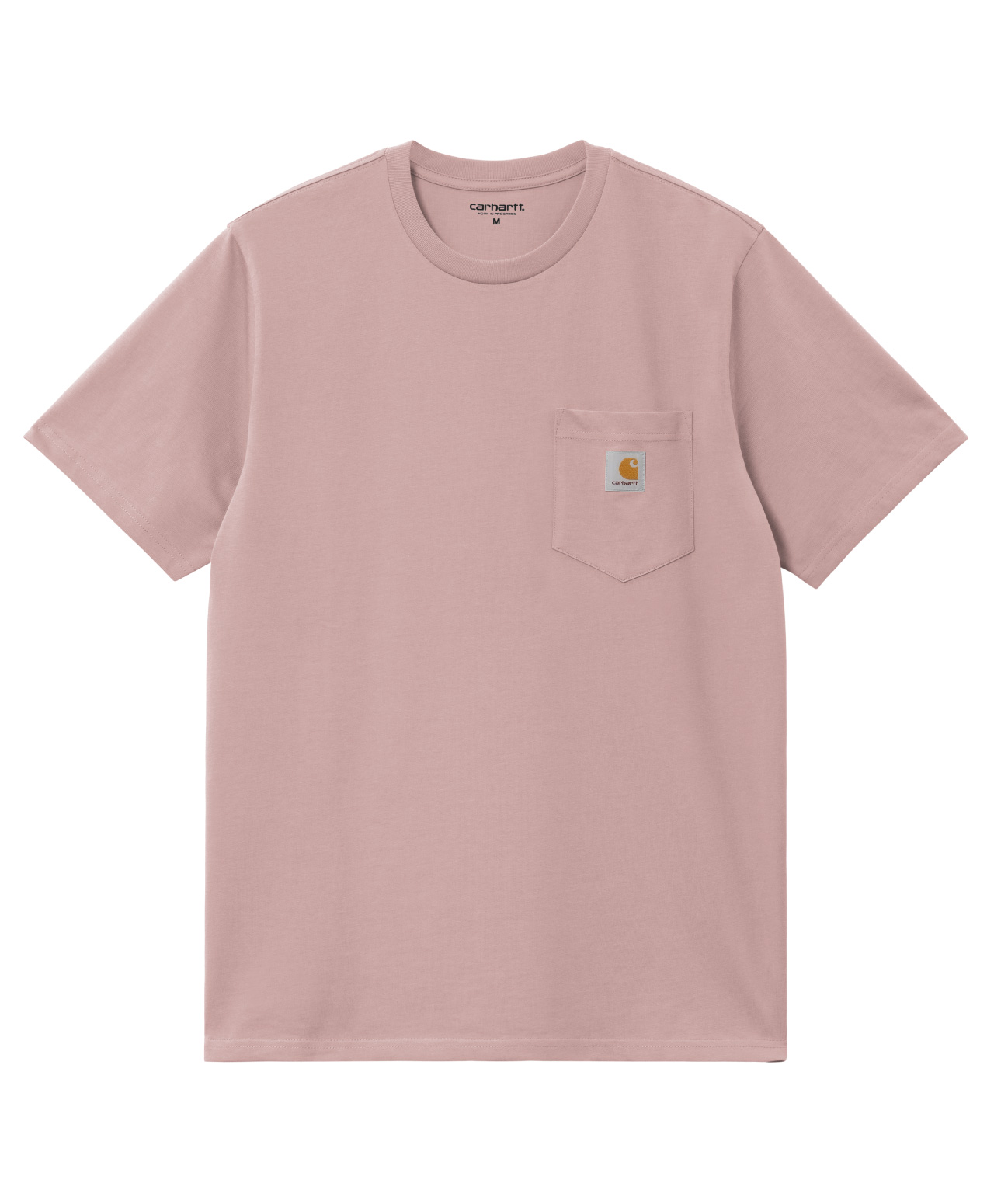 CARHARTT WIP POCKET TEE GLASSY PINK