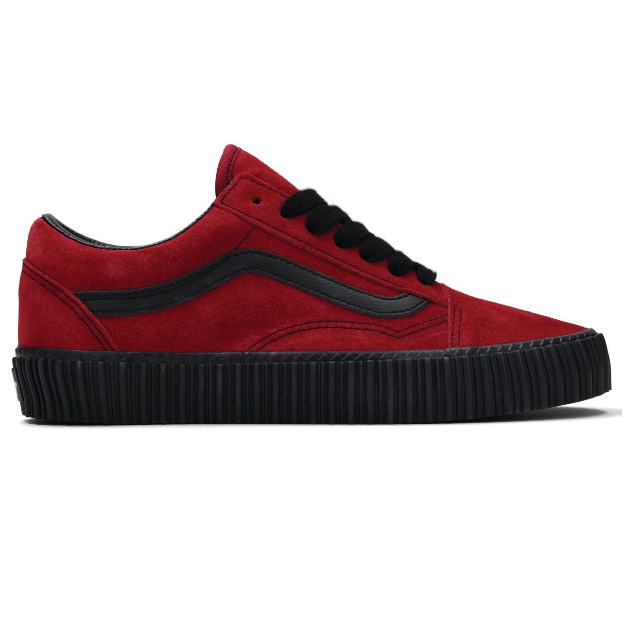 VANS OLD SKOOL CREEPER GRUNGE BORDEAUX RED