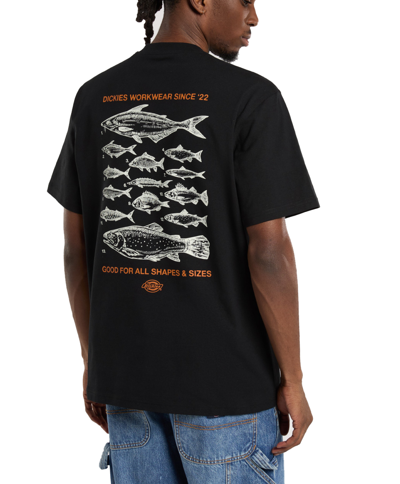 DICKIES LARYVILLE TEE BLACK