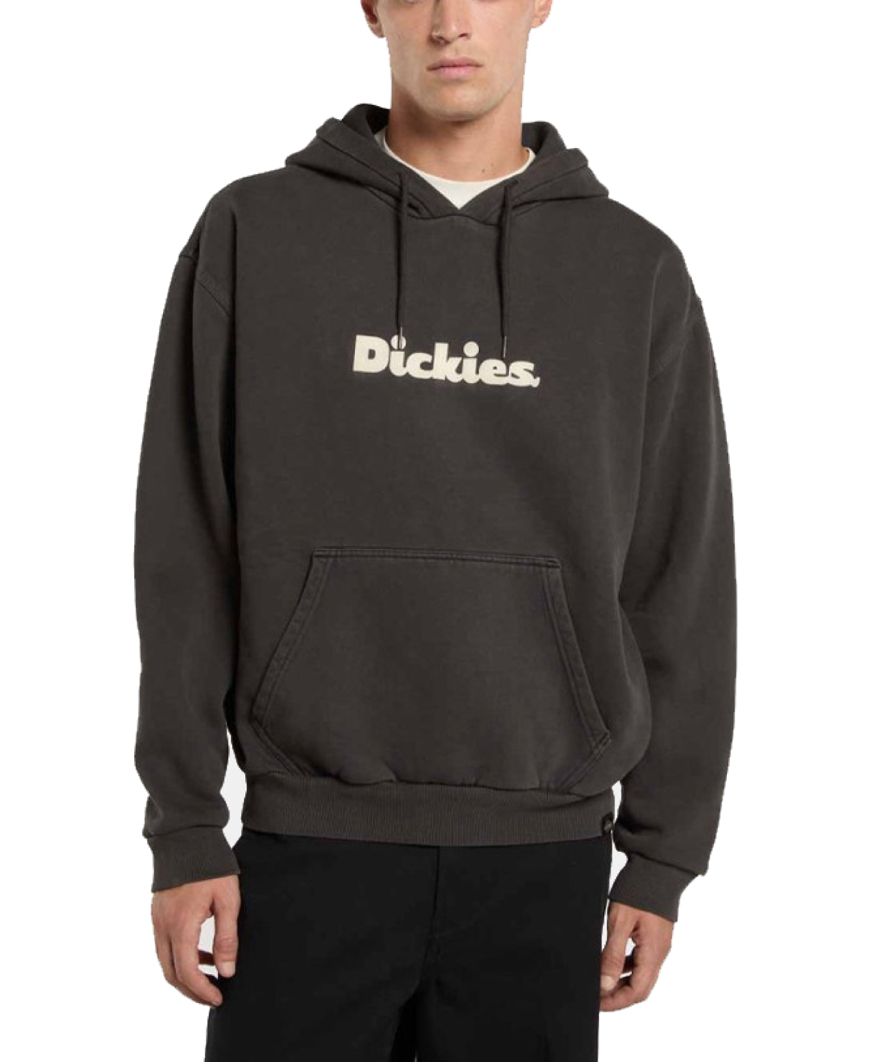 DICKIES SLAYDEN GD HOOD BLACK GARMENT DYED