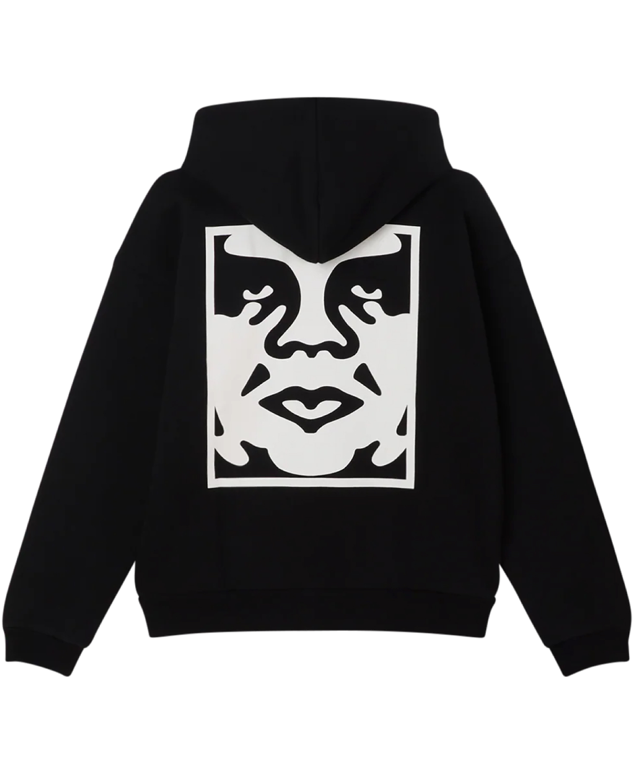 OBEY BOLD ICON EXTRA HEAVY HOOD FLEECE BLACK