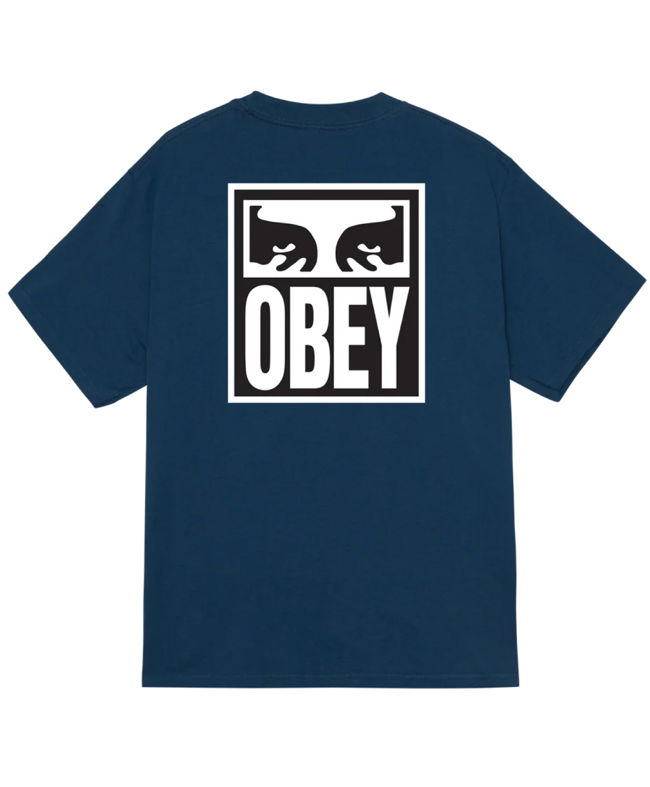 OBEY EYES ICON II TEE HARBOR BLUE